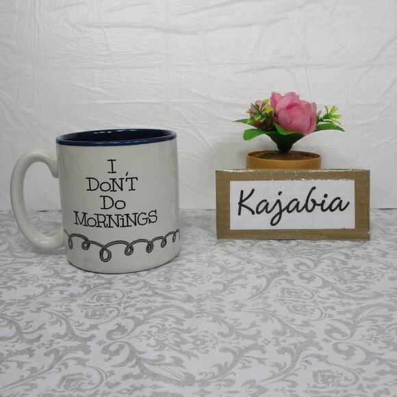 POTPURRI PRESS Cup "I don't do mornings" - Picture 1 of 8